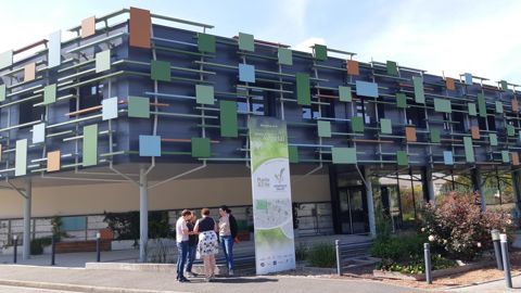 La Maison du végétal est le cœur de Végépolys Valley, le pôle de compétitivité basé à Angers. © Végépolys Valley